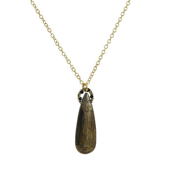 Danielle Welmond - Pyrite Pendant Necklace - The Clay Pot - Danielle Welmond - necklace, pyrite