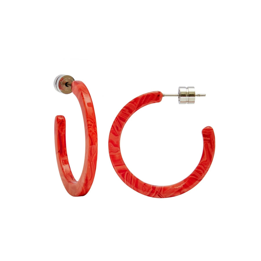 Machete - Mini Hoops in Poppy