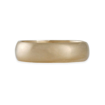 Marian Maurer - Half Round Band - The Clay Pot - Marian Maurer - 18k gold, mensband, ring, Size 8, weddingbands