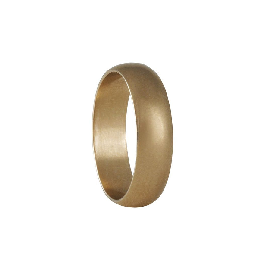 Marian Maurer - Half Round Band - The Clay Pot - Marian Maurer - 18k gold, mensband, ring, Size 8, weddingbands
