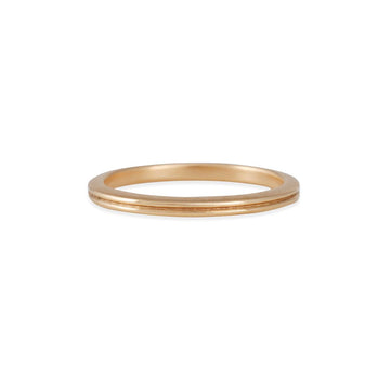 MEGAN THORNE- Thin Ione Band - The Clay Pot - Megan Thorne - 18k gold, 18k rose gold, ring, Size 6, weddingbands, womansband, womansbands